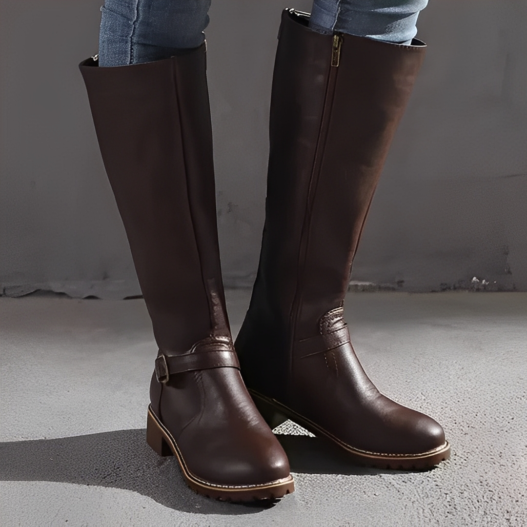 Livie - Ortopediset nahkasaappaat korkealaatuiset naisille