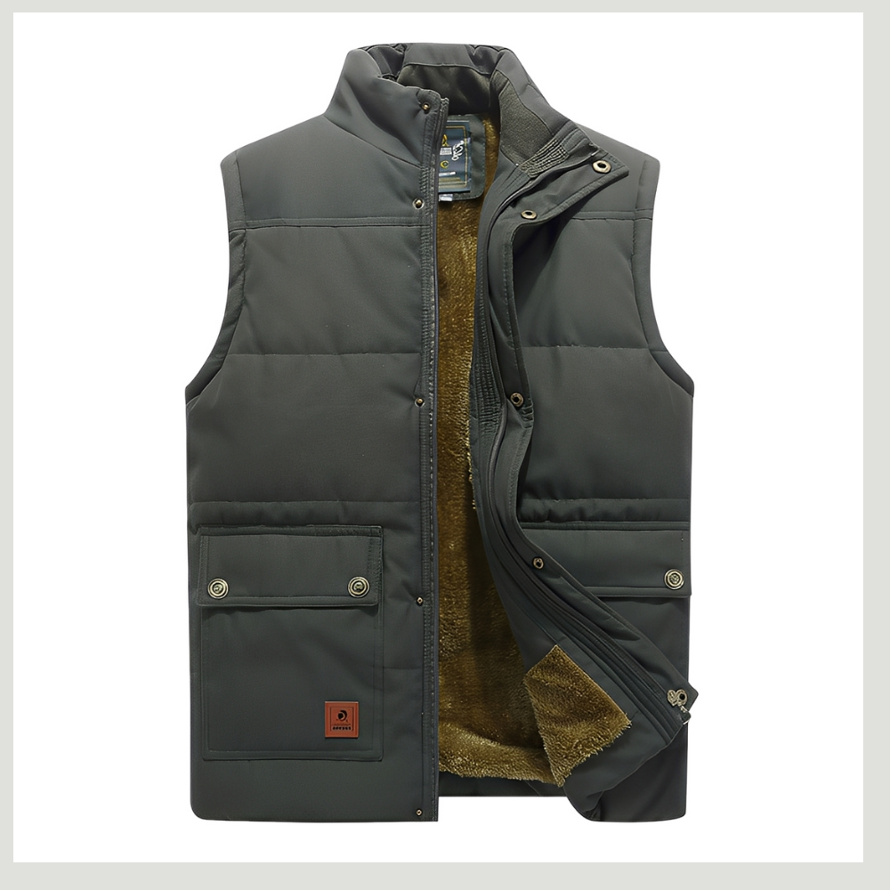 Marvin - Moderni, monipuolinen, lämmin liivi miehille