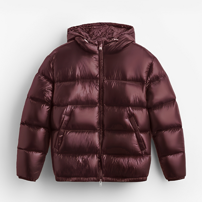 Myles - Paksu untuvatakki hupulla miehille