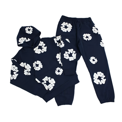 Theresa - Tyylikäs, vapaasti istuva setti kukkakuviolla naisille