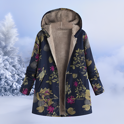 FluffCoat – Kuviollinen Talvitakki