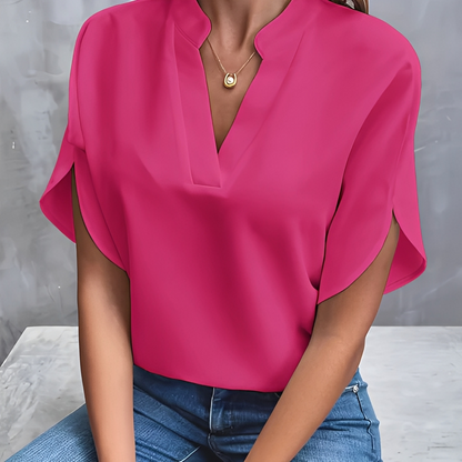 Alicie - Elegantti V-kauluksinen paita naisille