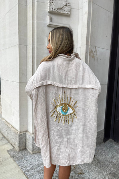Giada – Kirjailtu Ylisuuri Kimono