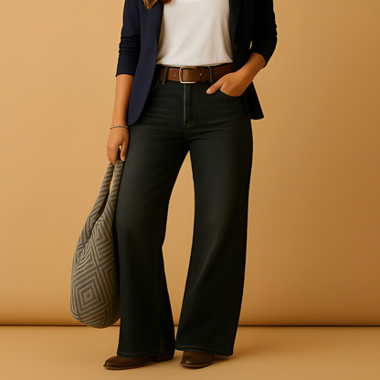 Analiza - Tyylikäs suora housut naisille