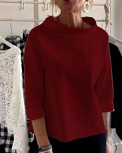 Bernadine - Tyylikäs, kevyt neulepusero naisille