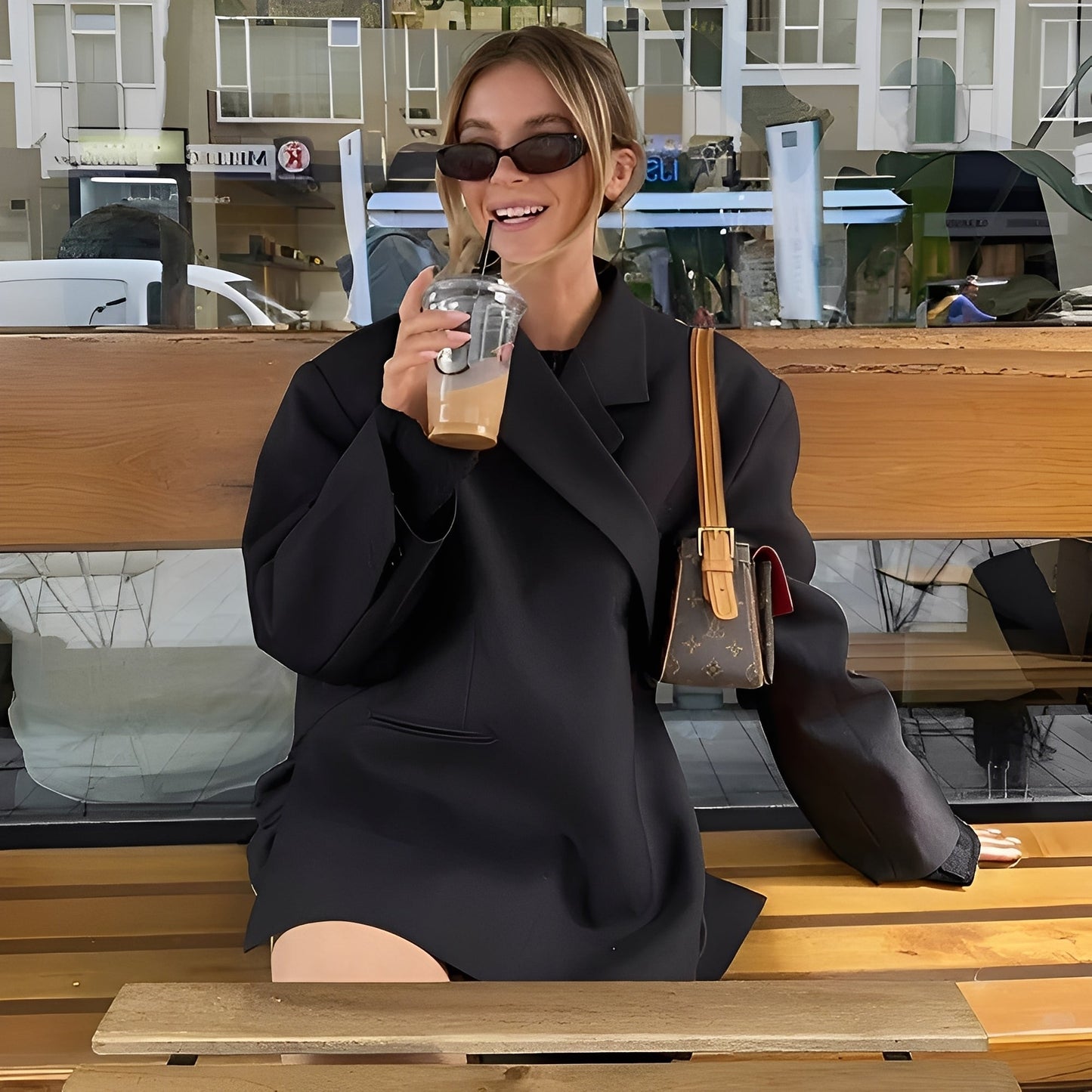 Sophie - Moderni muotoinen virallinen bleiseri naisille