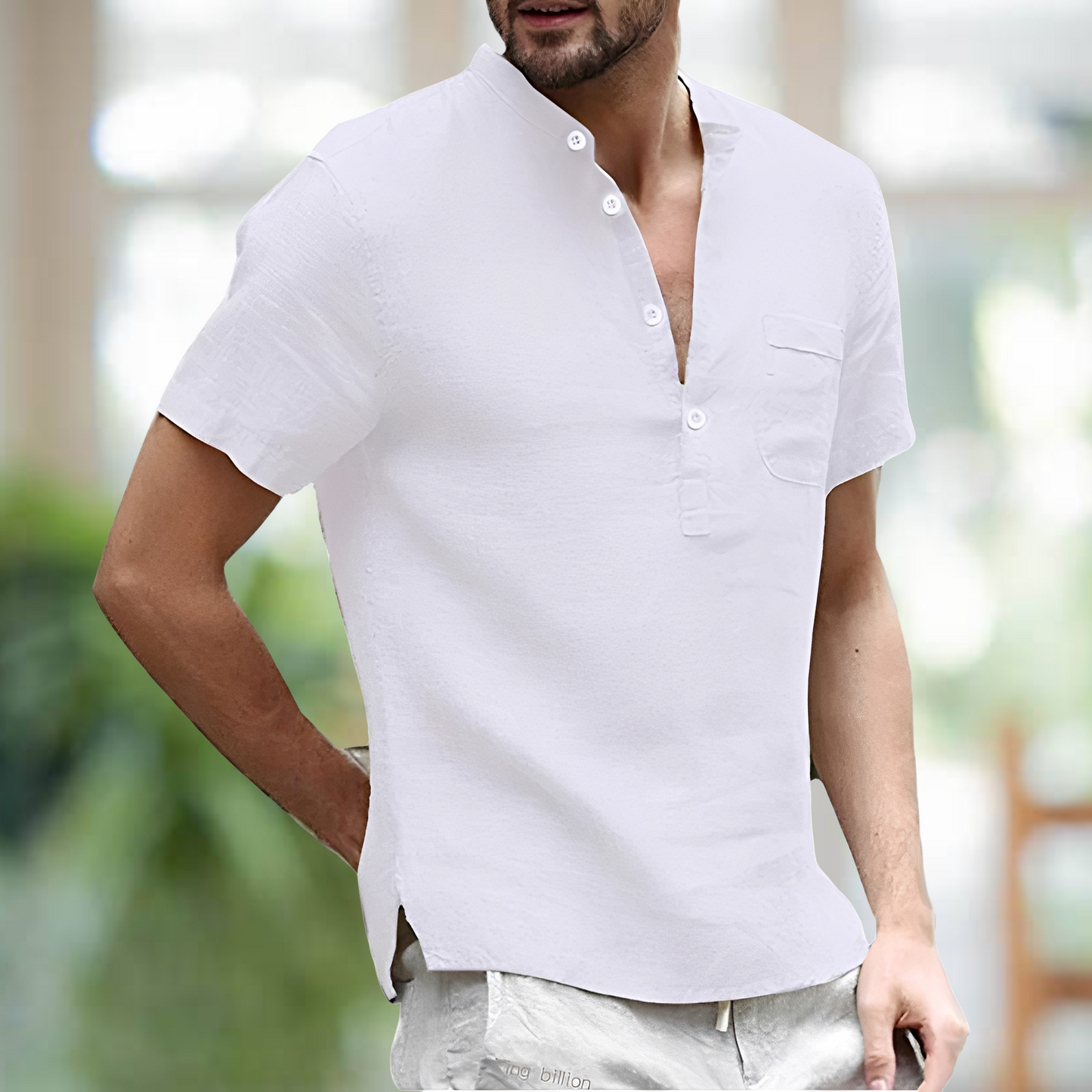 Korbin – Ilmava pellavapaita miehille