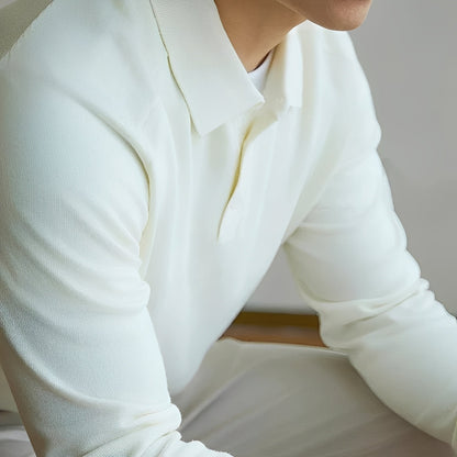 Anton - Rento villapaita kauluksella miehille