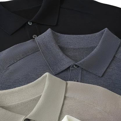 Anton - Rento villapaita kauluksella miehille