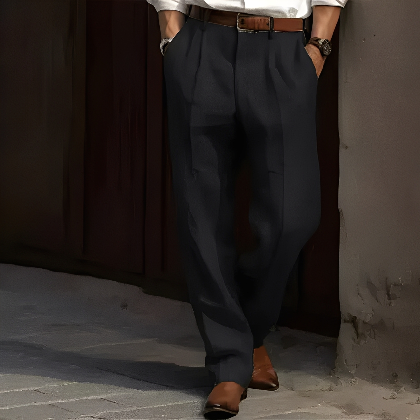 Lennart – Joustavat miesten housut tyylikkäällä leikkauksella