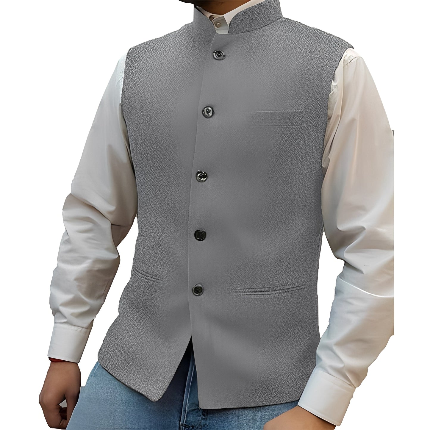 Antonie - Perinteinen villatakki pystykauluksella miehille