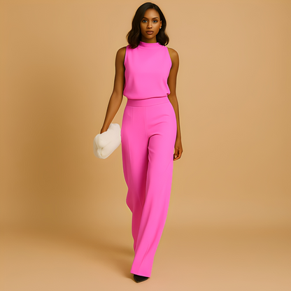 Almerra - Tyylikäs leveälahkeinen naisten haalari