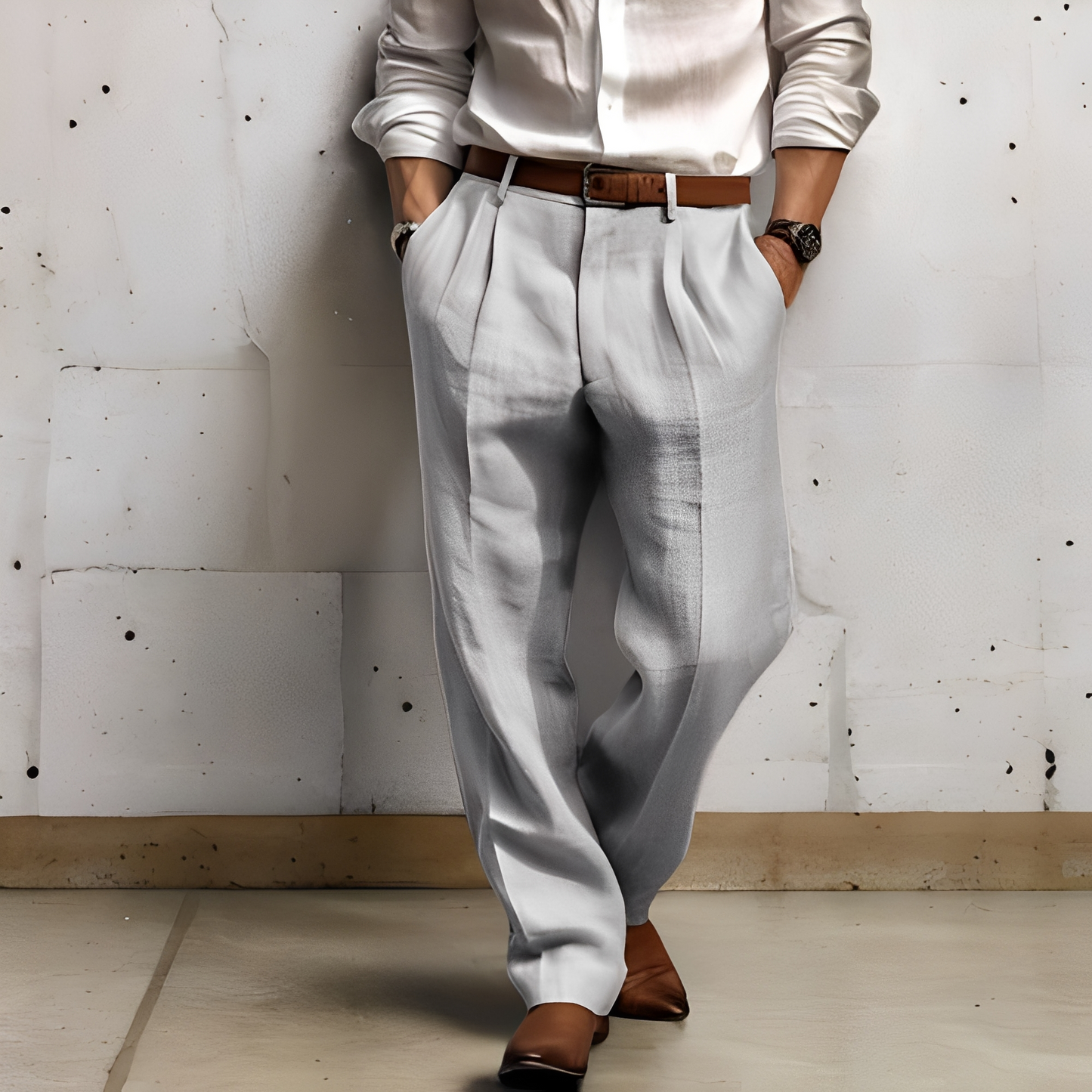 Aaden - Miesten hengittävät leveät housut