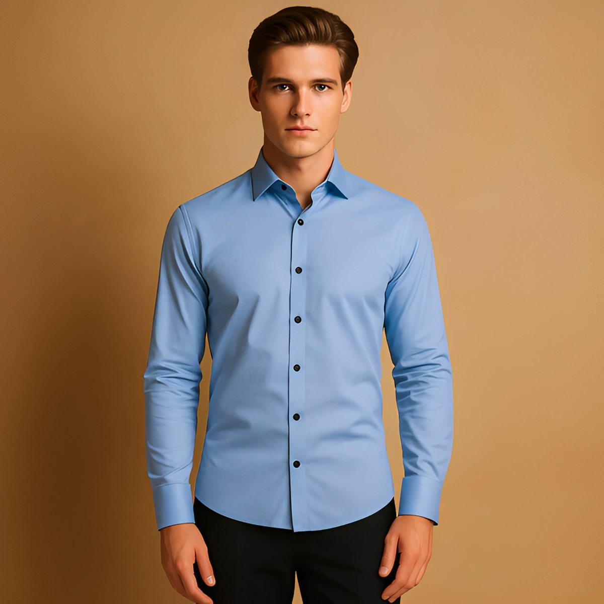 Aldous - Miesten slim fit joustava paita